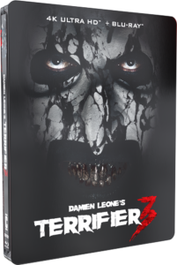 Terrifier 3 4k UHD + Blu-ray steelbook image